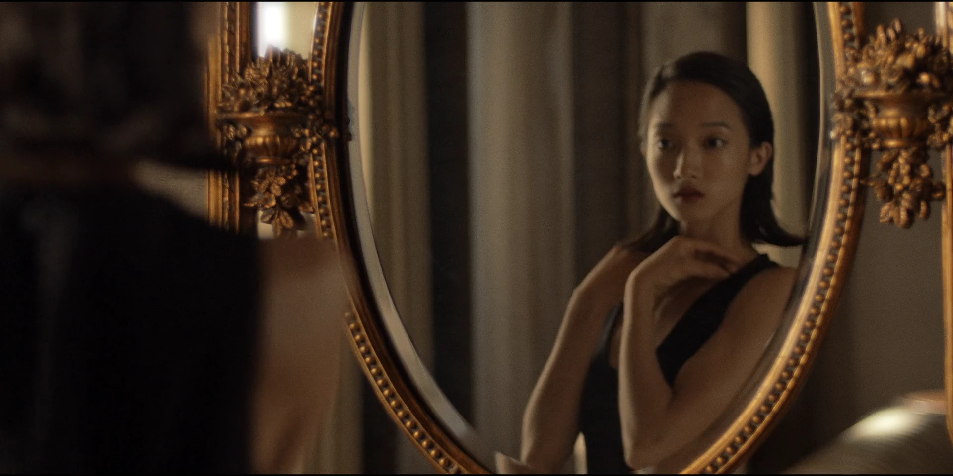 A portrait in the mirror