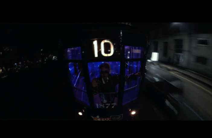 gucci KIWI LEE nocturnal animals — Tram at night