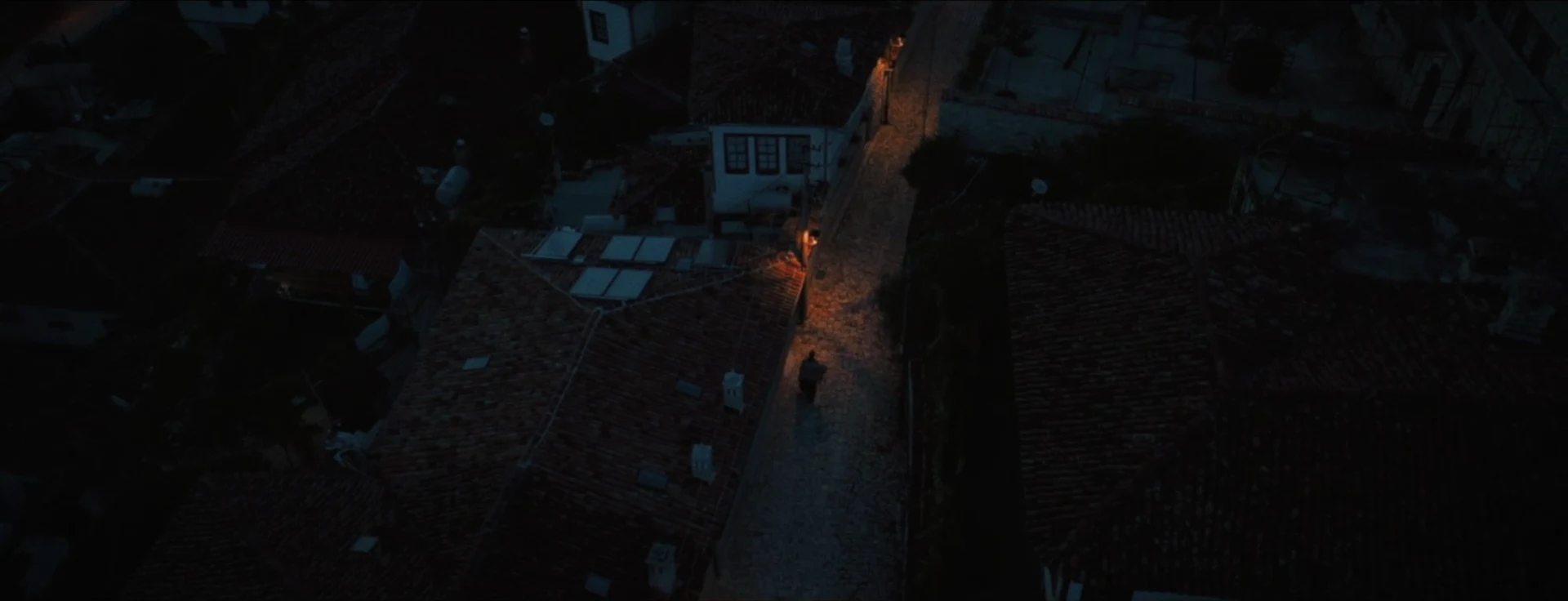 Rooftops at dusk