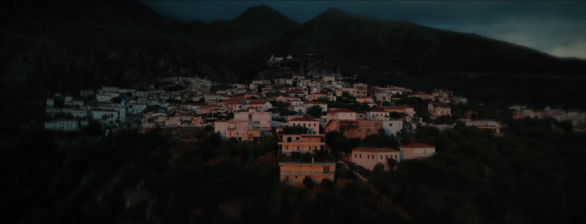 A village in the hills