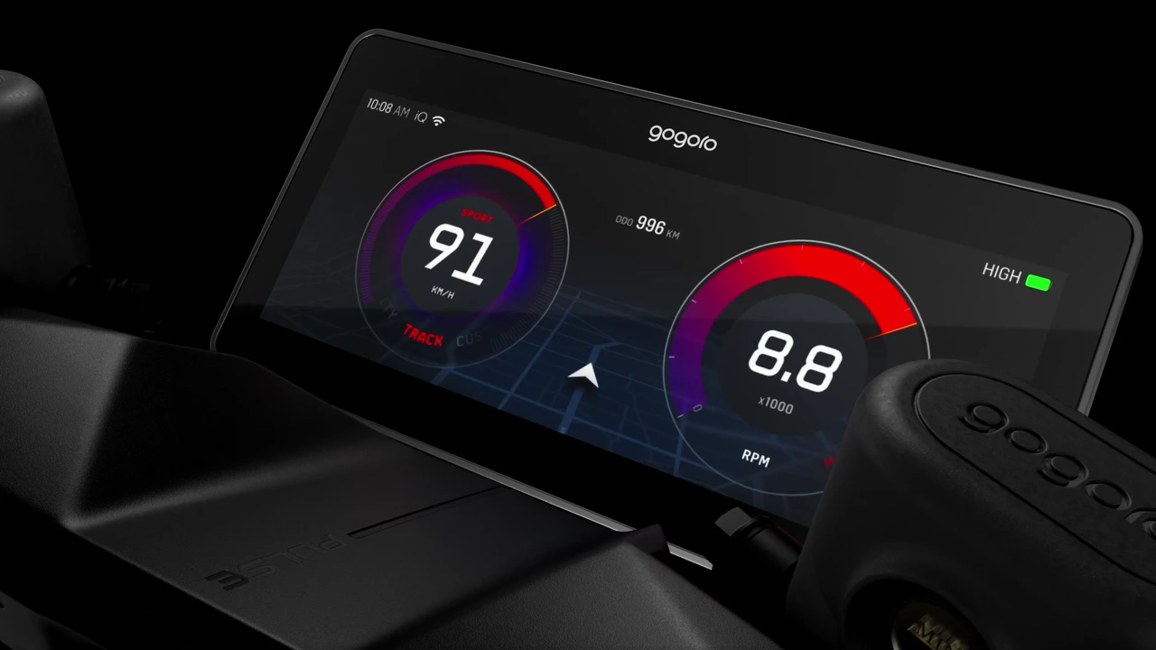 Gogoro Display — navigation